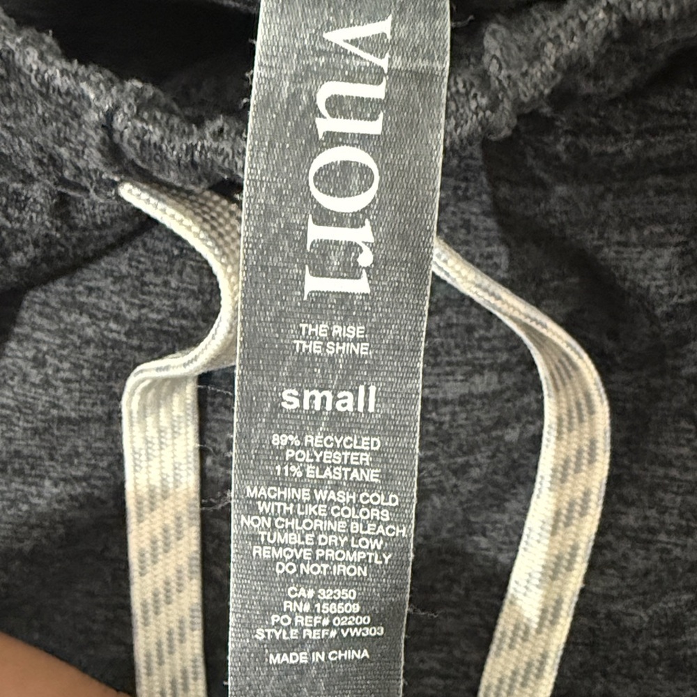 Vuori Women's Heathered Gray Jogger Elastic Waist Performance Activewear Comfy S - Picture 5 of 5